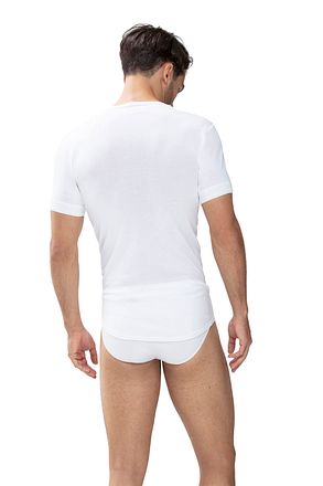 Mey Noblesse O-hals T-skjorte Hvit