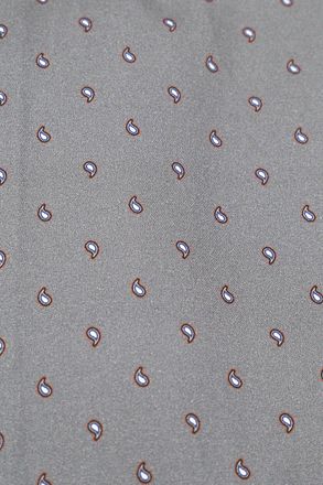 Suitable skjorte med paisleyprint i antracit