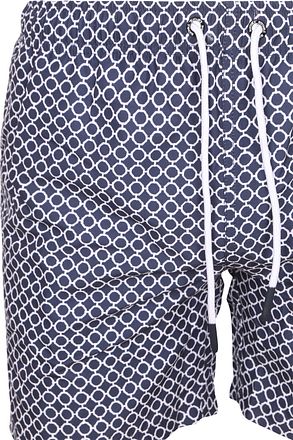 Suitable badeshorts Circle Chain marineblå