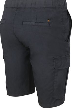 No Excess Kort Stretch Cargo marineblå