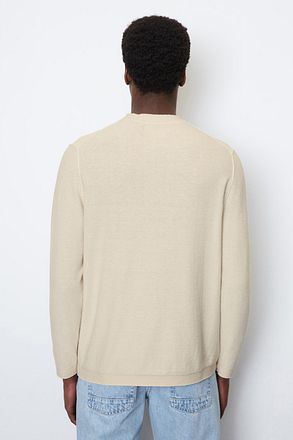Marc O'Polo Genser Rundhals Off-white