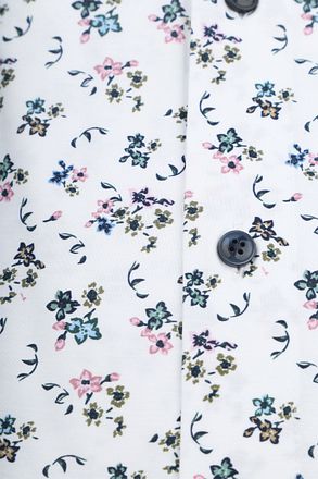 OLYMP Luxor Shirt 24/Seven Printed White
