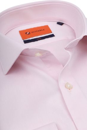 Suitable Shirt Twill Pink