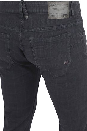 PME Legend Nightflight Trousers Checks Navy