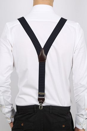 Profuomo Luxe Seler Navy-Hvid