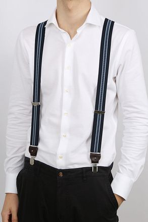 Profuomo Luxe Seler Marineblå/Lyseblå