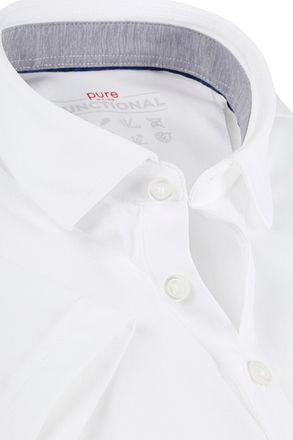 Pure Poloskjorte Hvit