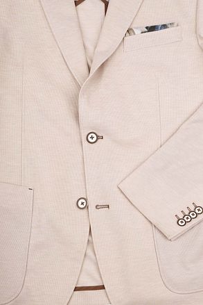 R2 Jersey Sports Jacket Ecru