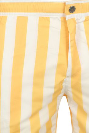 Scotch & Soda Swim Shorts Striped Yellow