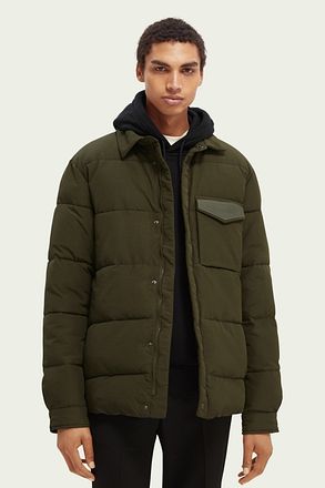 Scotch and Soda Vattenavvisande Jacka Mörkgrön