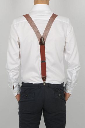 Sir Redman Hosenträger Combi Pack Sposo Stiloso Burgundy