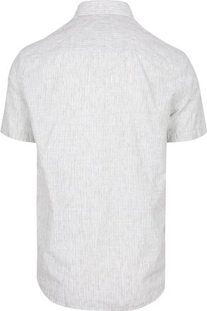 State of Art Short Sleeve Shirt Faux Stripe Jade