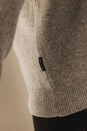 State of Art Tröja Donegal Melange Beige