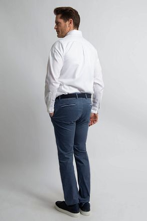 Steppin' Out Overhemd Twill Wit