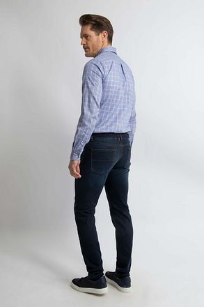 Steppin' Out Shirt Checks Blue Red