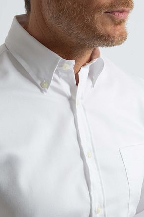 Steppin' Out Shirt Dobby White