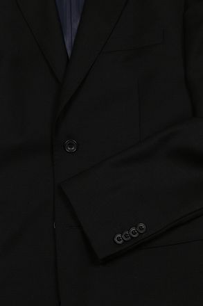 Suitable Anzug Toulon Serge Wolle Uni Schwarz