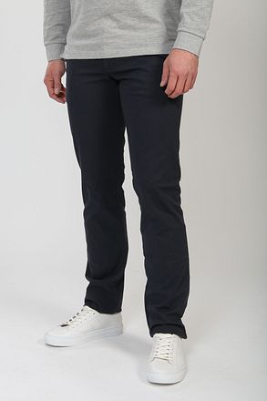 Suitable Chino Sartre Oxford Donkerblauw