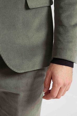 Suitable Cordfløyel Dress Grønn