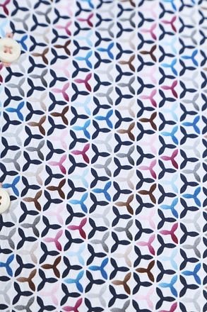 Suitable Hemd Print Mehrfarbig