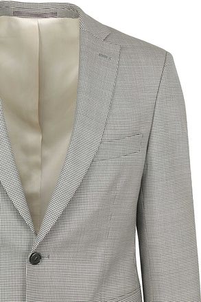 Suitable Prestige Sports Jacket Marzotto Wool Grey