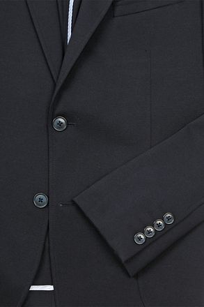 Suitable Jersey Suit Navy