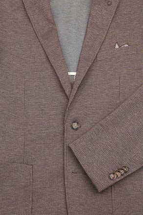 Suitable Kavaj Fame Houndstooth Brun