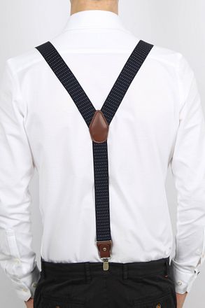 Suitable Lyxiga Prickiga Hängslen Navy