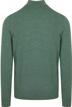 Suitable Merino Halvzip Genser Mellomgrønn