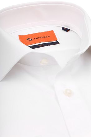 Suitable Skjorta Slim Fit Vit DR-01