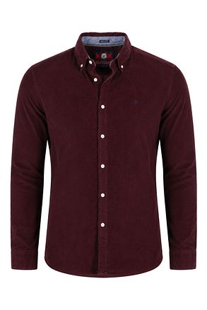 Superdry Overhemd Vintage Destroy Pique Sailing Navy