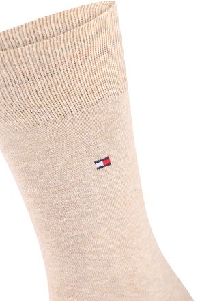Tommy Hilfiger Classic 2-Pack Strumpor Beige
