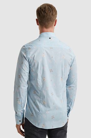 Vanguard Shirt Print Light Blue