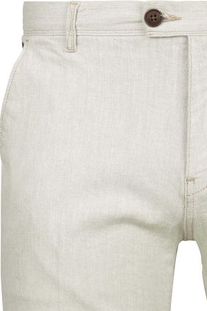 Vanguard V9 Chino Shorts i Ecru