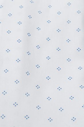 Suitable Skjorta Oxford Print Vit