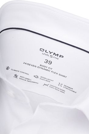 OLYMP Skjorta Level 5 24/Seven Vit