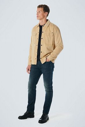 No Excess Överskjorta Corduroy Beige