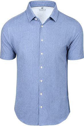 Desoto Short Sleeve Shirt Light Blue