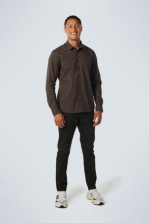 No Excess Skjorte i Karamel Print
