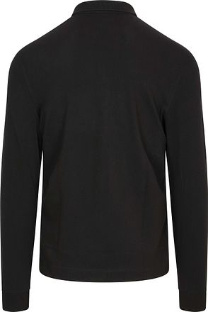 Lacoste Longsleeve Poloshirt Piqué Zwart