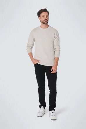 No Excess Pullover Knitted Beige