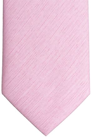 Suitable Silk Tie Melange Pink