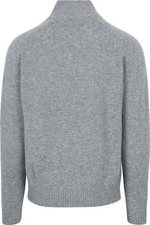 Steppin' Out Pullover Mocker Lammwolle Grau