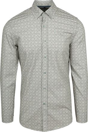 Suitable Shirt Paisley Green
