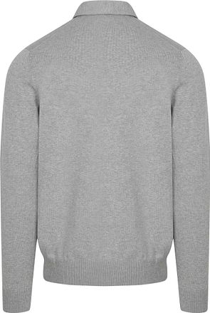 Profuomo Langermet Pologenser Luxury Basic Grå