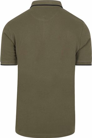 Suitable Respect Polo Tip Ferry Vert Olive
