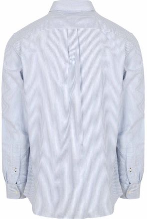 Tommy Hilfiger Oxford Skjorte Stripet Lyseblå