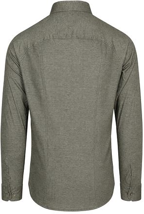 Desoto Hemd Twill Groen