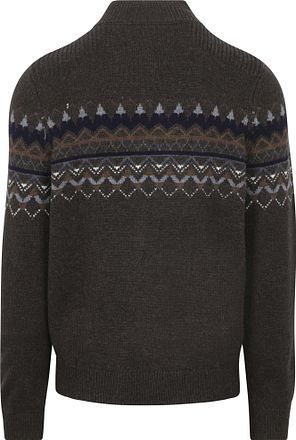 NZA Tröja Iker Nordic Wool Blend Hassel