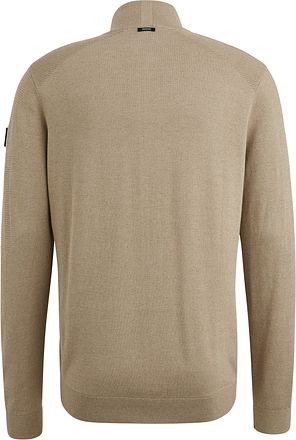 Vanguard Genser Halv Glidelås Beige